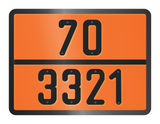 ADR BORD MET GEVARENCODE 70/3321