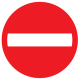 SENS INTERDIT