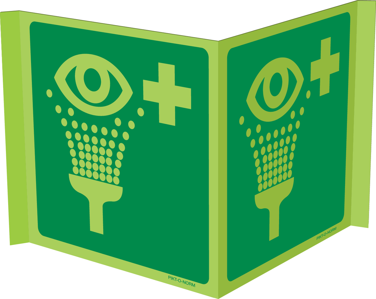 OOGSPOELDOUCHE ISO7010-E011