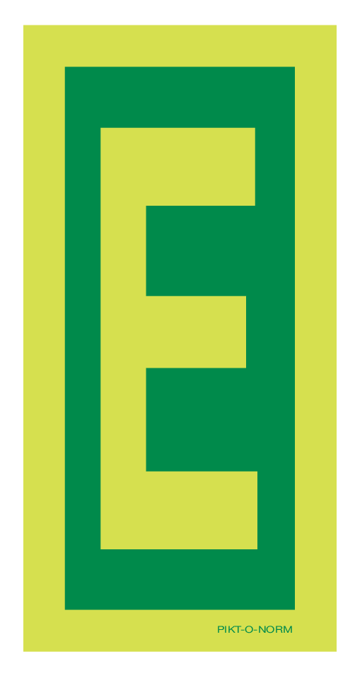 LETTER E