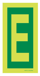 LETTER E