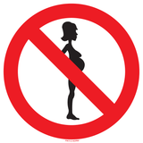 INTERDIT AUX FEMMES ENCEINTES