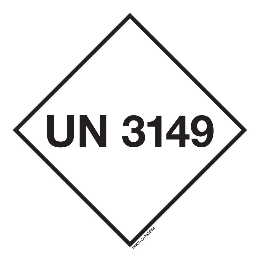 UN 3149. ADR CL.5.1.PEROXYDE D'HYDROG...