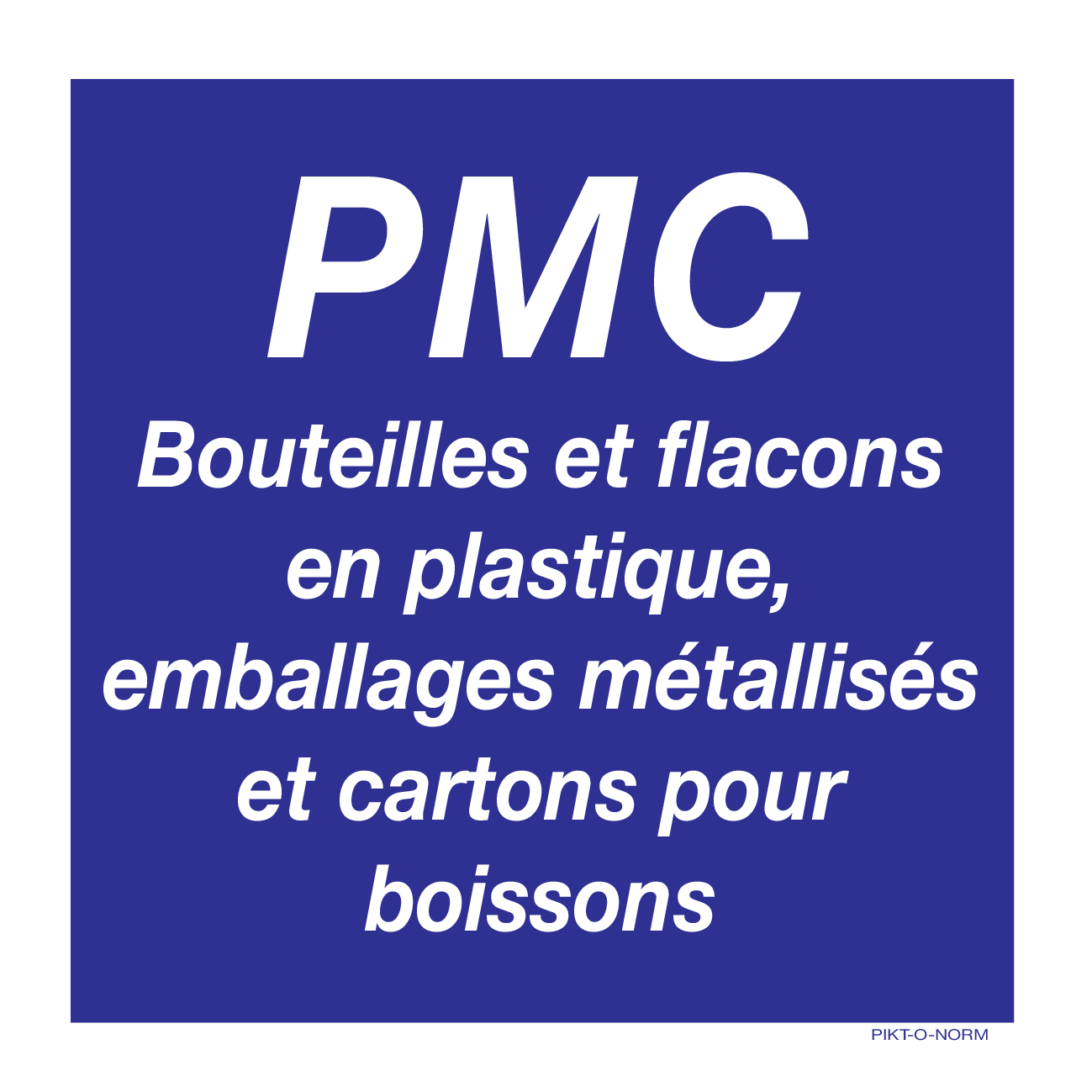 PMC. BOUTEILLES ET FLACONS EN PLASTIQUE