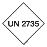 UN 2735. ADR CL.8. AMINES LIQUIDES CORR.