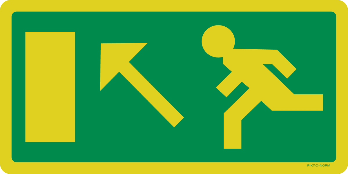 ISSUE DE SEC.ESCALIER GAUCHE VERS HAUT