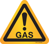 WAARSCHUWING GEVAAR GAS!