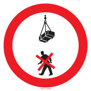 NE PAS STATIONNER SOUS LA CHARGE