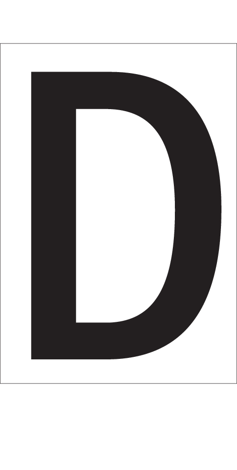 D ADR LETTER ZELFKLEVEND