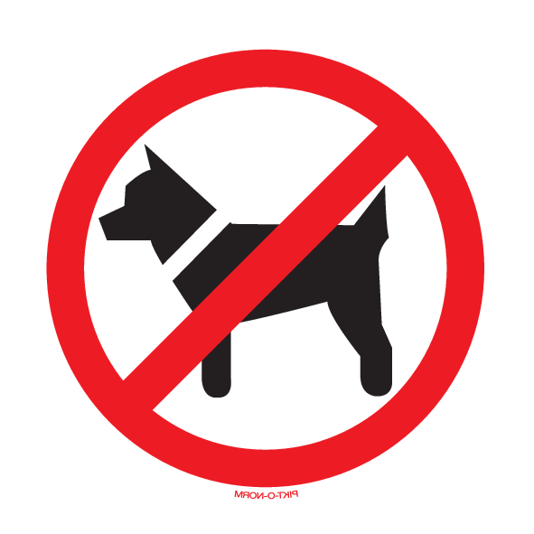 INTERDITS AUX CHIENS