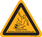 GEVAAR VOOR WATERGLADHEID EN GRANULAAT