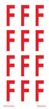 LETTRE F SUR FEUILLE