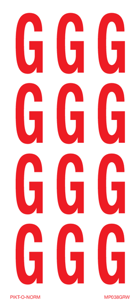 LETTER G OP VEL