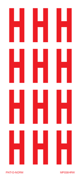 LETTER H OP VEL