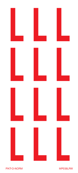 LETTER L OP VEL