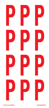 LETTER P OP VEL