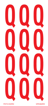 LETTER Q OP VEL