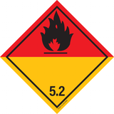 ORGANISCHE PEROXIDES. ADR KLASSE 5.2