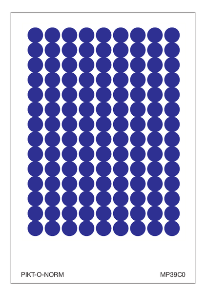 BLAUWE STIPPEN