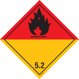 ORGANISCHE PEROXIDES. ADR KLASSE 5.2
