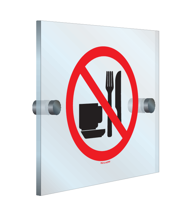 ETEN EN DRINKEN VERBODEN