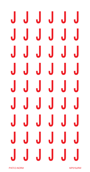 LETTER J OP VEL