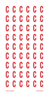 LETTRE C SUR FEUILLE