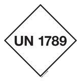 UN 1789. ADR KL 8. ZOUTZUUR