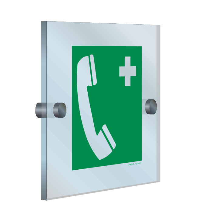 NOODTELEFOON  ISO7010-E004