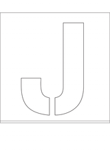 POCHOIR EN DIBOND 2MM, HAUTEUR 500MM