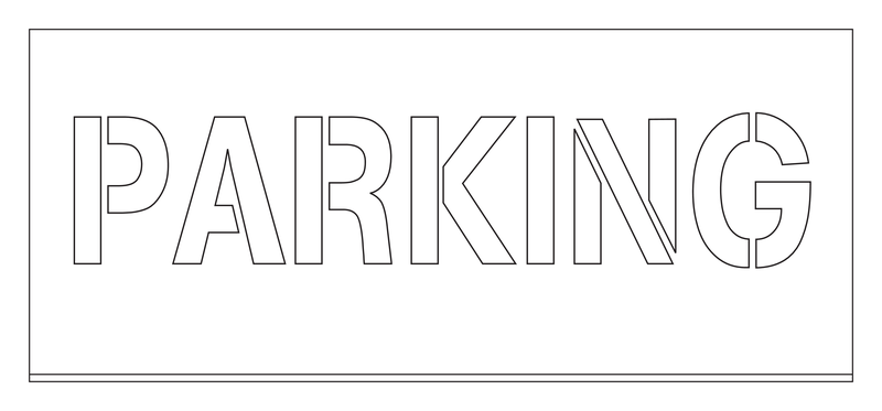 POCHOIRS, PARKING