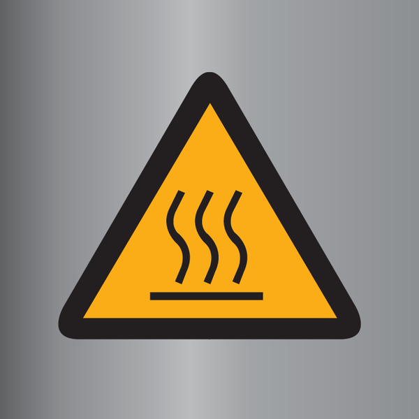 AVERTISSEMENT DANGER SURFACE CHAUDE