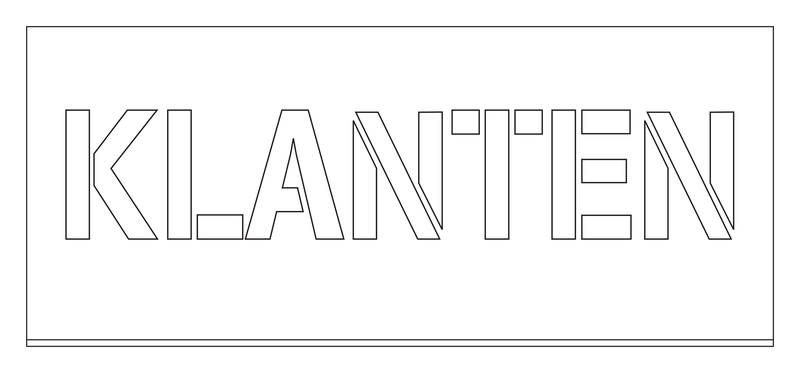 POCHOIRS, KLANTEN