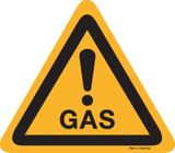 WAARSCHUWING GEVAAR GAS!