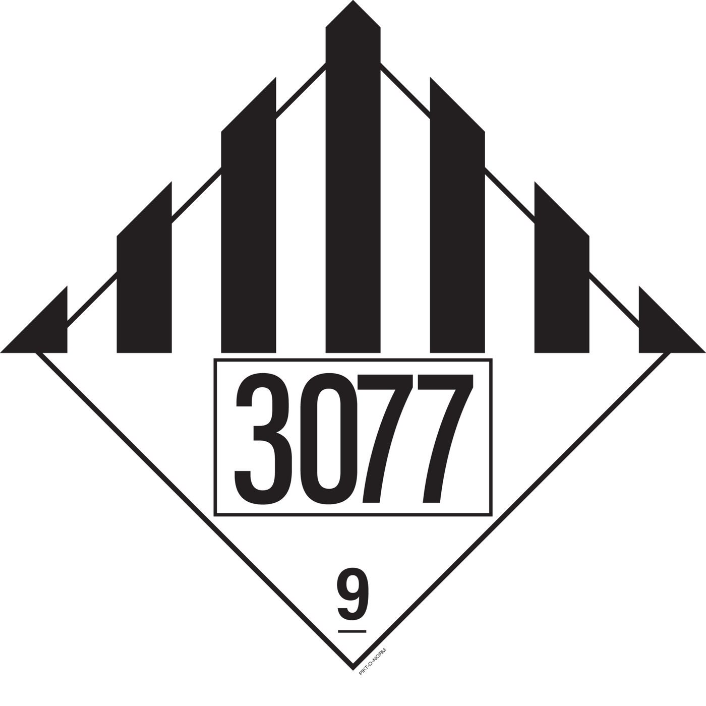 IMO 9.0 DIVERSE GEVAARL.STOFFEN UN 3077