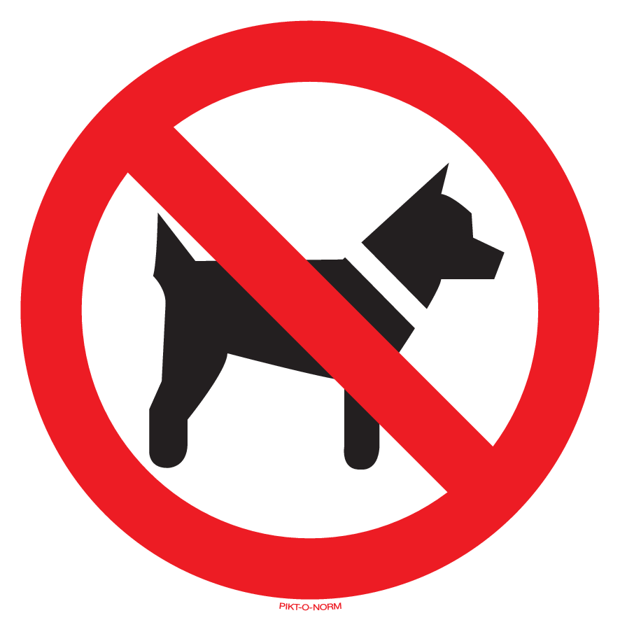 INTERDITS AUX CHIENS