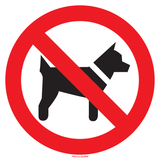 INTERDITS AUX CHIENS