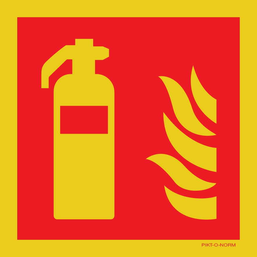 EXTINCTEUR ISO7010-F001