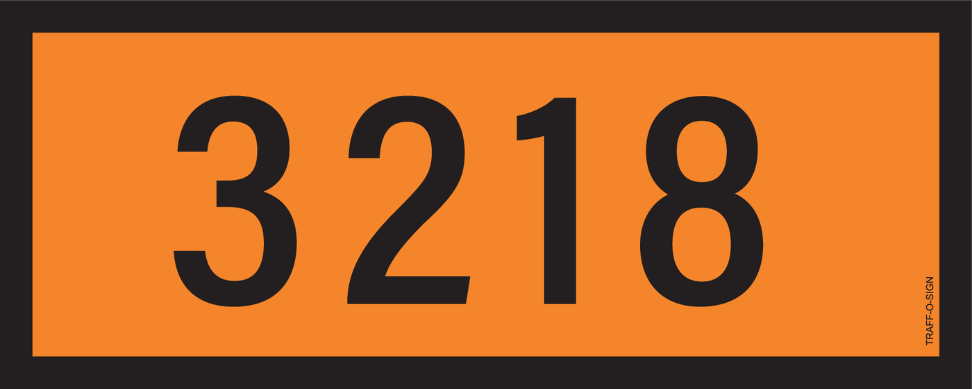 ADR BORD, UN NUMMERS VAN 3000 TOT 3999