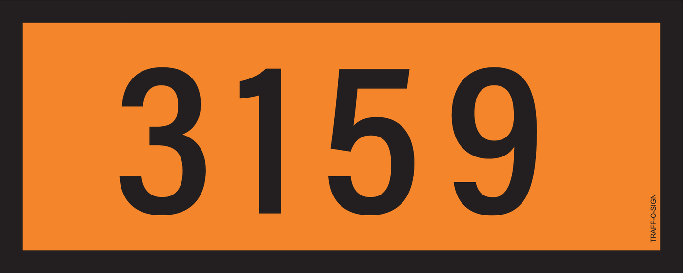 ADR BORD, UN NUMMERS VAN 3000 TOT 3999