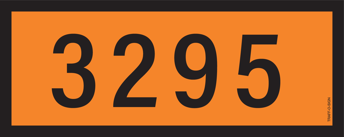 ADR BORD, UN NUMMERS VAN 3000 TOT 3999