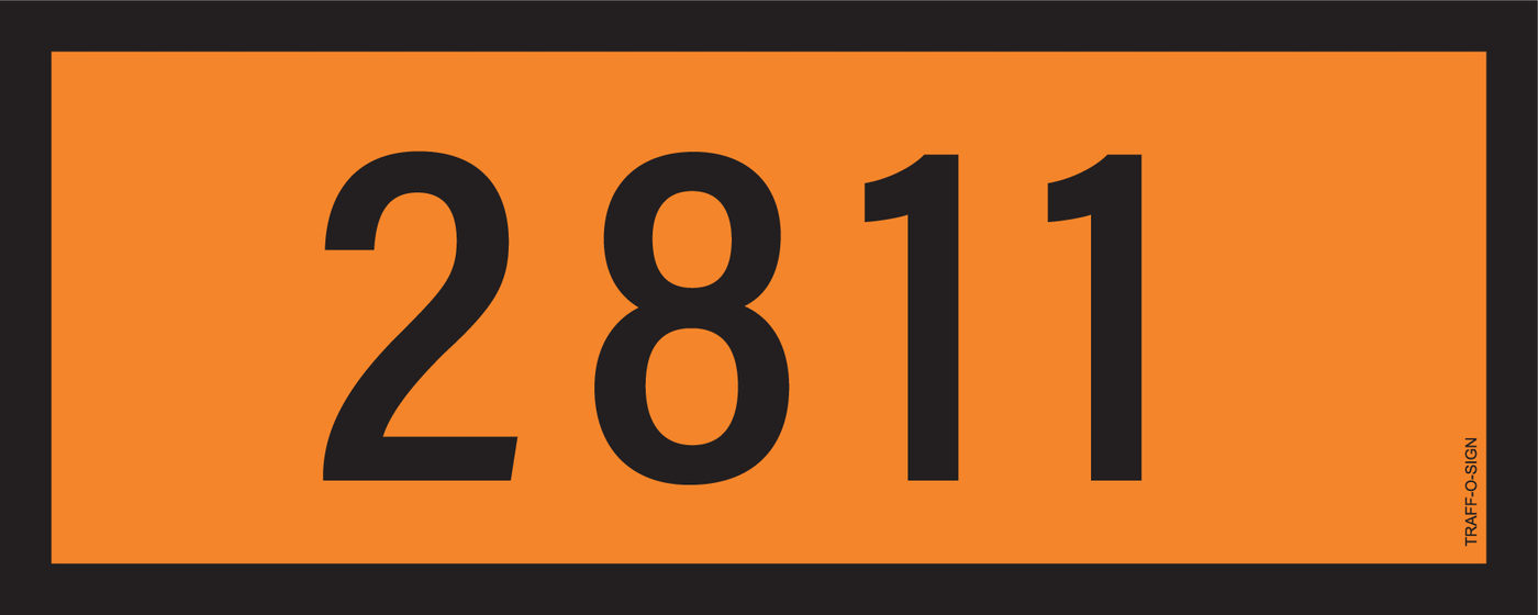 PANNEAU ADR, NUNEROS DE 2000 A 2999