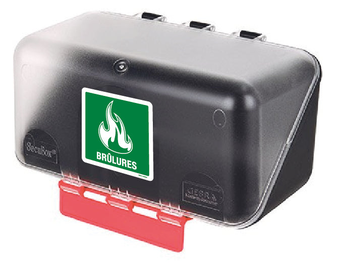 BOÎTE DE RANGEMENT SECUBOX MINI BRULURES