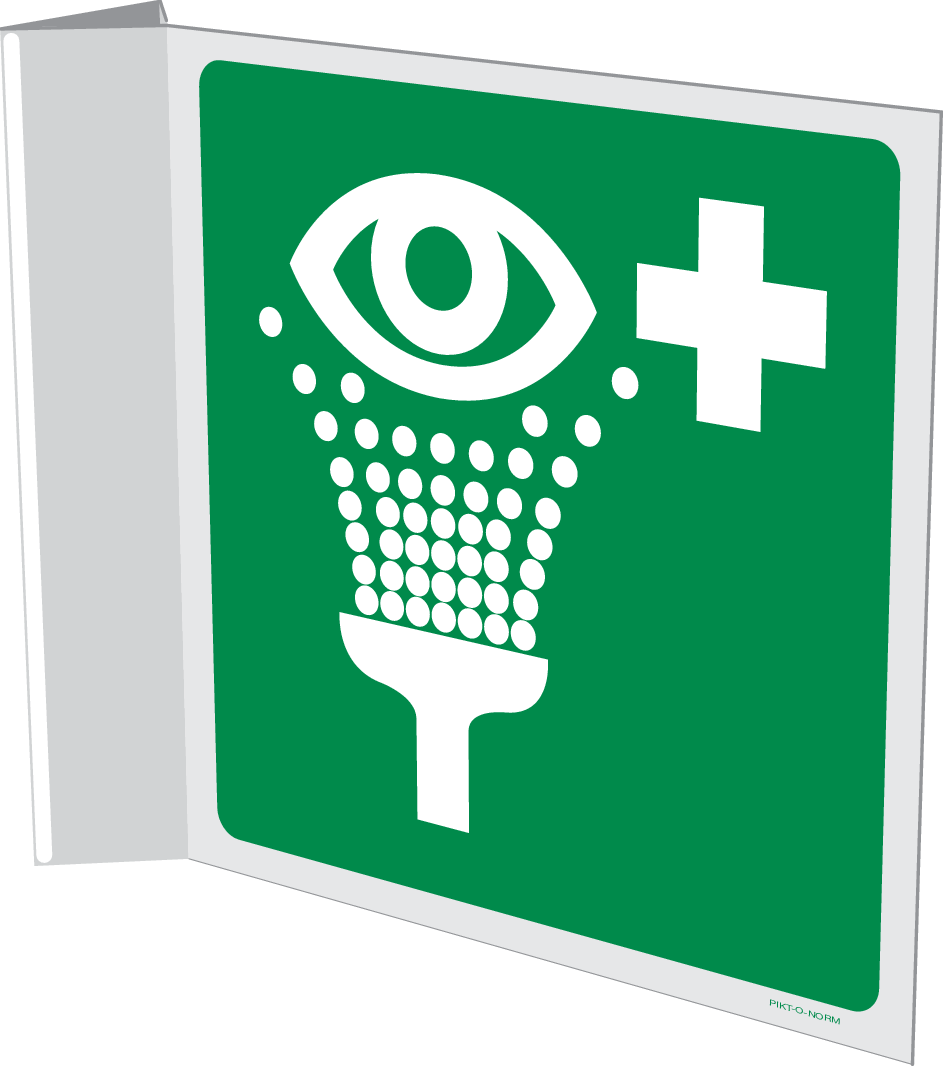 OOGSPOELDOUCHE ISO7010-E011