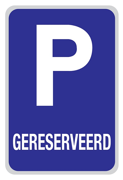 PARKING GERESERVEERD