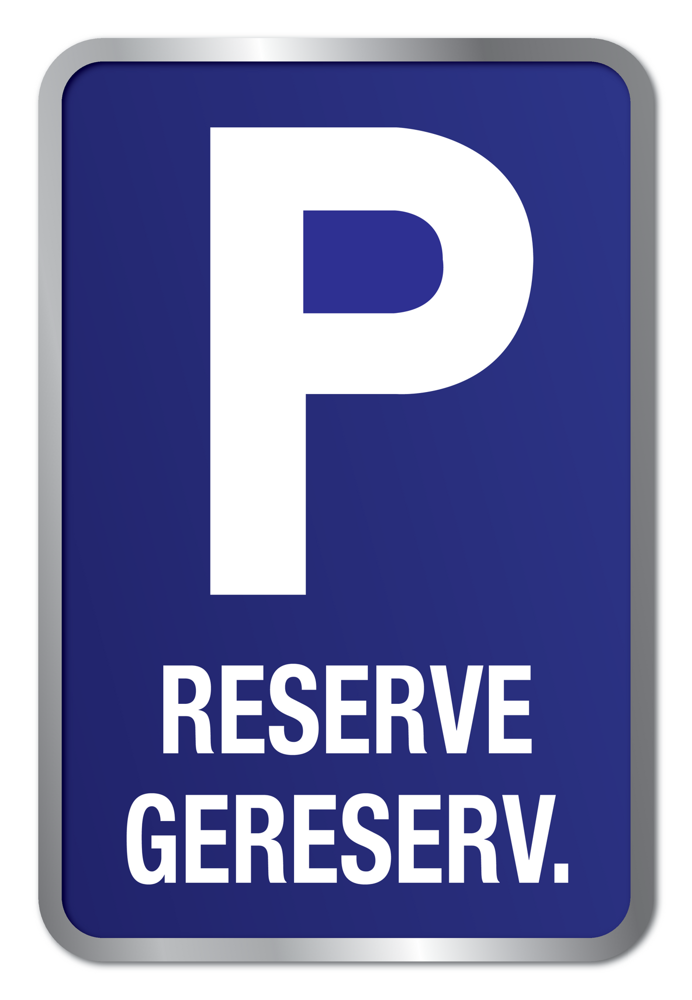 PARKING RESERVE/RESERVEERD