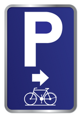 STATIONNEMENT POUR VÉLOS À DROITE