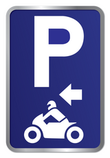 PARKING MOTO'S NAAR LINKS