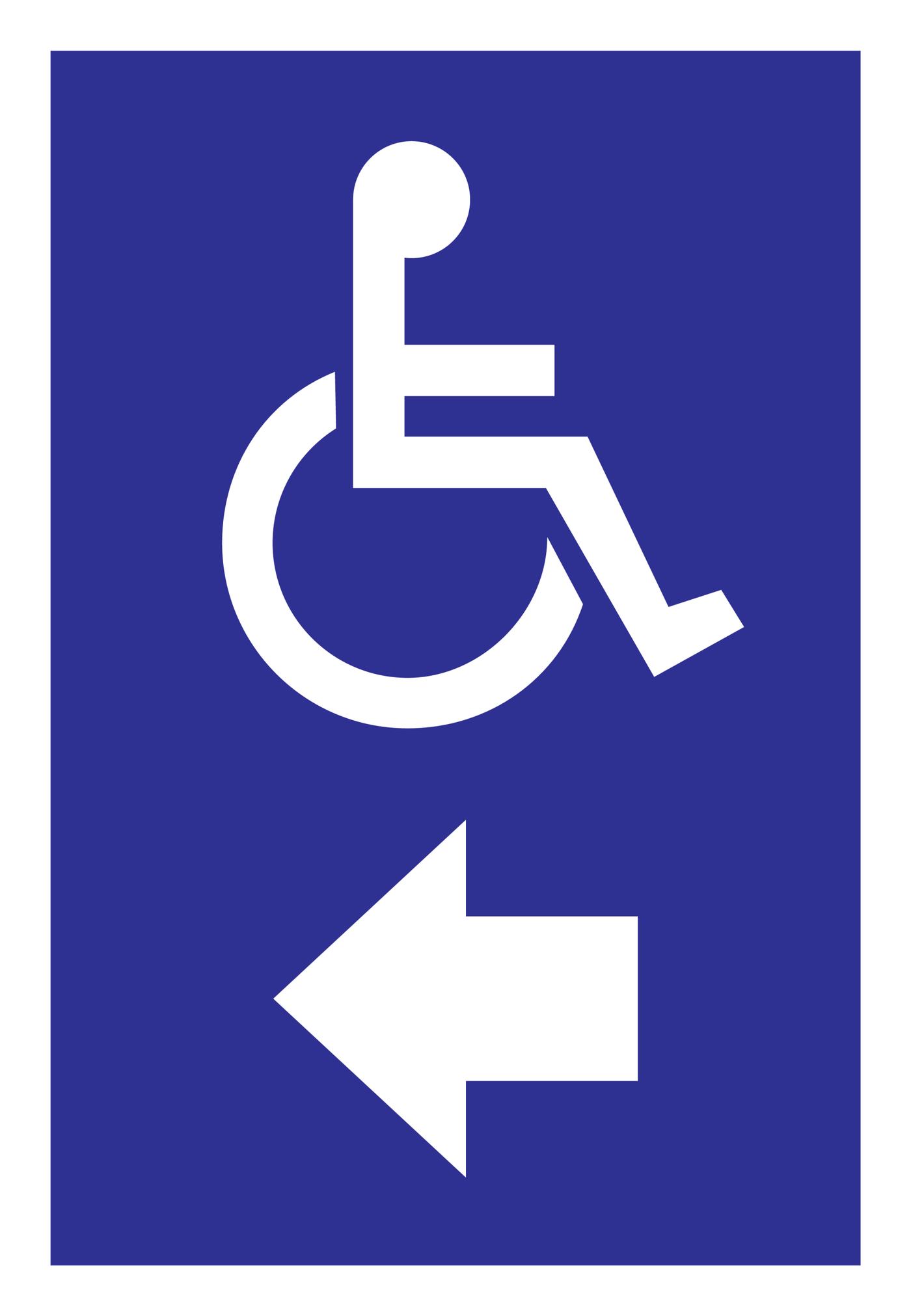 PARKING PERSONEN MET HANDICAP NAAR LINKS