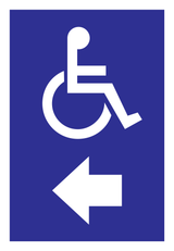PARKING PERSONEN MET HANDICAP NAAR LINKS
